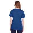 thumbnail image 2 of Ladies' CrownLux Performanceâ„¢ Plaited Rolled Sleeve Top DG20WB, 2 of 2