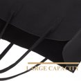 thumbnail image 2 of OULII Sac de Rangement en Feutre Portable pour Usage Extérieur Grande Capacité Couleur Noire 10.5x13.5 Pouces, 2 of 5