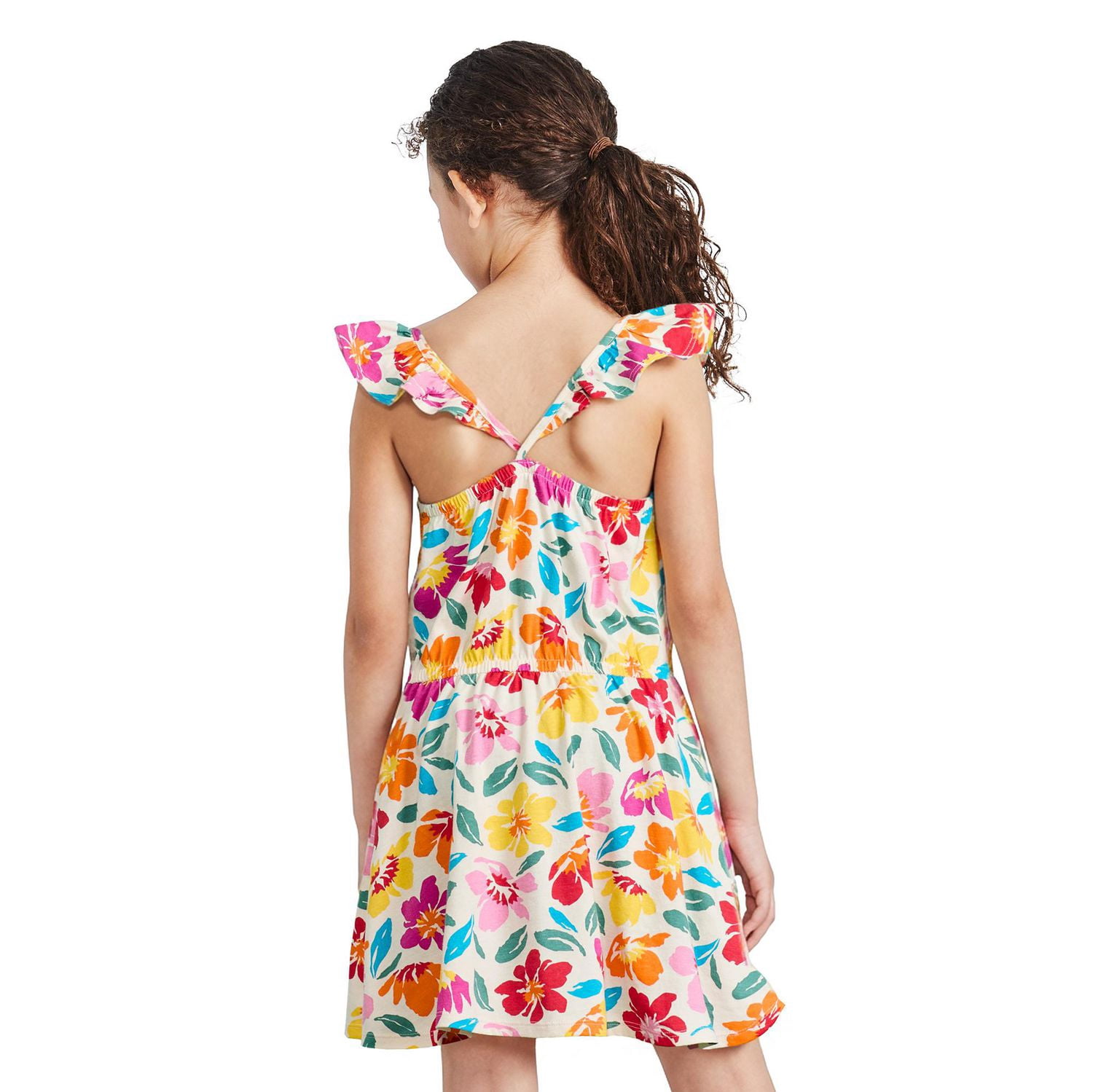 George Girls' Ruffle Strap Dress