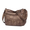 thumbnail image 2 of Yhmxh Crossbody Bags for Women,Backpack,Diaper Bag,Lunch Box Multi Functional Large Capacity Shoulder Bag Large Capacity Shoulder Bag Washed Leather Bag Fashionable Mom Bag The Storage, 2 of 2