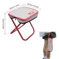 thumbnail image 1 of Camping Stool Foldable Chair Outdoor Fishing Lightweight Po Zipper Storage, 1 of 8