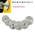 thumbnail image 3 of 4inch Backer Pad Diamond Polishing Pad Aluminum Base Backing Holder M14 M10 M16, 3 of 5