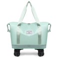 thumbnail image 1 of Large Capacity Travel Bag with Wheels, Universal Wheel Removable, Expandable Foldable Duffle Bag, 1 of 7