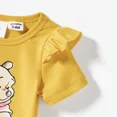 thumbnail image 3 of Disney Winni the Pooh Baby Romper, Graphic Ruffled Sleeves Infant Bodysuits Family Matching Sizes 0/3-18M, 3 of 7