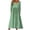 Green, variant on Elegant Dress Women's Summer Comfort Fashion Printing Button Pocket Long Sleeve Dress Pleated Dress S-143 Green L