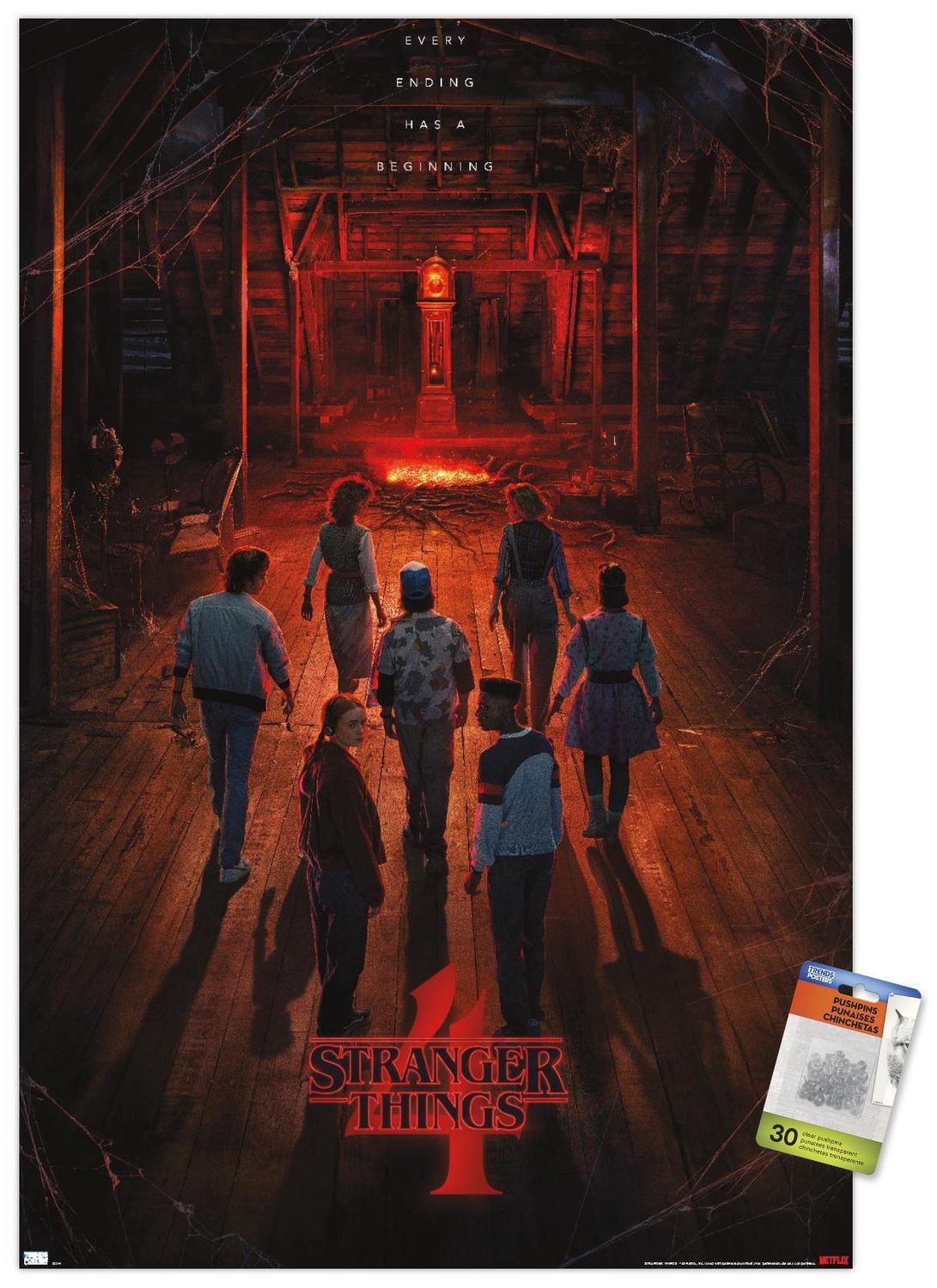 Netflix Stranger Things : Saison 4 - Creel House Teaser One Sheet