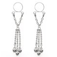 thumbnail image 1 of SNNROO 2X Sexy Adjustable Nipple Rings Non-Piercing Clip On Dangle Fake Nipplerings-08, 1 of 6