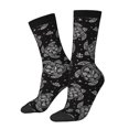 thumbnail image 1 of Lsque Turtle Printed Men's Crew Socks, Soft Durable Breathable Moisture-Wicking with Odor Control Cotton socks, 1 of 6