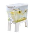 thumbnail image 1 of Large Capacity Cold Beverage Dispenser with Faucet for Refrigerator - Fruit Tea and Lemonade Pitcher with Top and Spigot, 1 of 8
