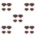 thumbnail image 1 of kurtrusly Semelles Ajustables pour Talons Hauts, Réparation de Talons Personnalisable, Café 5Set, 1 of 6