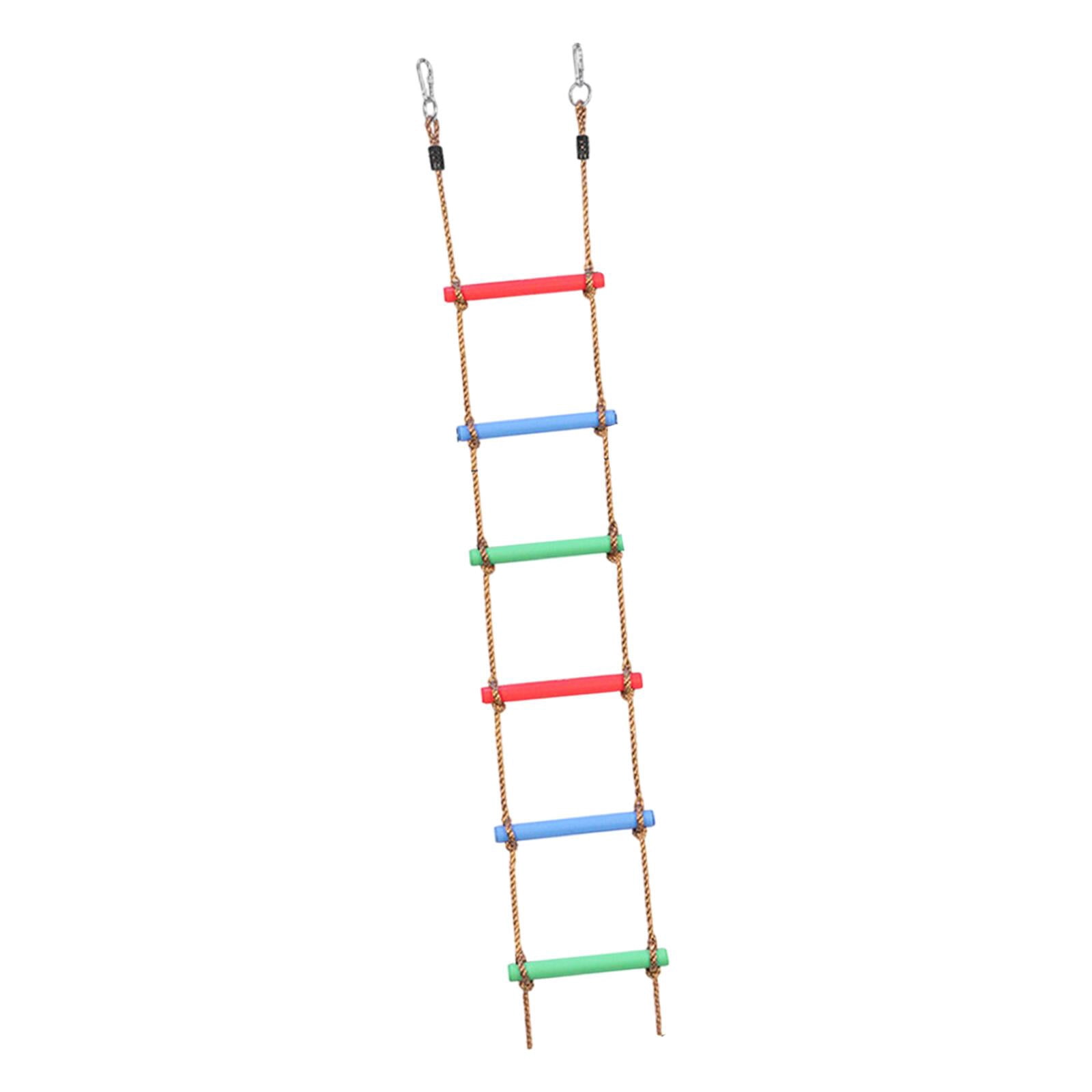 Milaget Climbing Rope Ladder Six Steps Accessories Ladder for Kids for Boys Girls Kids