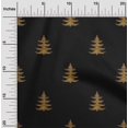 thumbnail image 1 of oneOone Polyester Lycra Fabric Christmas Tree Ikat Decor Fabric Printed BTY 56 Inch Wide, 1 of 3