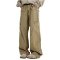 thumbnail image 2 of Styesk Men's Pants Men's Fashionable Summer Outdoor Functional Charging Pocket Loose Work Pants, 2 of 5