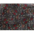thumbnail image 4 of oneOone Georgette Viscose Fabric Leaves|Floral & Paisley Block Printed Craft Fabric BTY 42 Inch Wide, 4 of 4