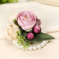 thumbnail image 1 of TopLLC Bangle Wrist Flower Stretchable Wedding Prom Party Hand Flower Bracelet A, 1 of 2