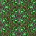 thumbnail image 1 of Ahgly Tapis d'Intérieur Lavable en Machine Carré Transitionnel Vert Forêt Foncé, 4 Pieds Carré, 1 of 7