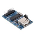 thumbnail image 4 of Wchiuoe U Module, Durable USB Module, HW-252 Support 8-bit Parallel/Asynchronous Serial Port Support U Disk/USB Hard Disk/ USB Flash Drive /USB Card Reader, 4 of 8