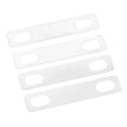 thumbnail image 2 of 4 Pcs Cale de Cou de Guitare Cale de Cou de Guitare Cale de Cou en Laiton Matériau Cale de Cou Facile à Installer Ensemble de Joints de Rehaussement Accessoires pour Instrument de Musique, 2 of 8