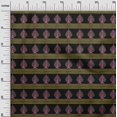 thumbnail image 2 of oneOone Tissu Polyester Lycra Chevron & Arbre Imprimé Tissu au Mètre 56 Pouces de Large, 2 of 4