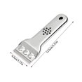 thumbnail image 3 of Heavy-Duty Stainless Steel Scraper Tool, 1 Pcs Durable Cleaning Shovel for Home Maintenance, Sharp Edge Scraper for Removing Glue, Paint, Labels from Hard Surfaces, 3 of 6