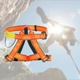 thumbnail image 4 of Climbing Straps Protect Waist Gurness Half Body Harness for Climbing Tree Orange, 4 of 8
