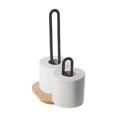 thumbnail image 4 of Metal Paper Towel Holder With Bamoo Bottom, 4 of 4
