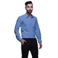 thumbnail image 3 of BESTMAN Chemise en Coton Imprimée avec Poches Col Évasé Boutonnée Chemise Formelle, 3 of 5