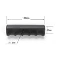 thumbnail image 1 of 2Pcs Wheelbarrow Rubber Handles, Round Tubes Black Replacement Handles 118 x 25mm, 1 of 8