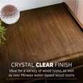 thumbnail image 4 of 1 qt Minwax 63333 Clear Polycrylic Water-Based Protective Finish Satin, 4 of 4