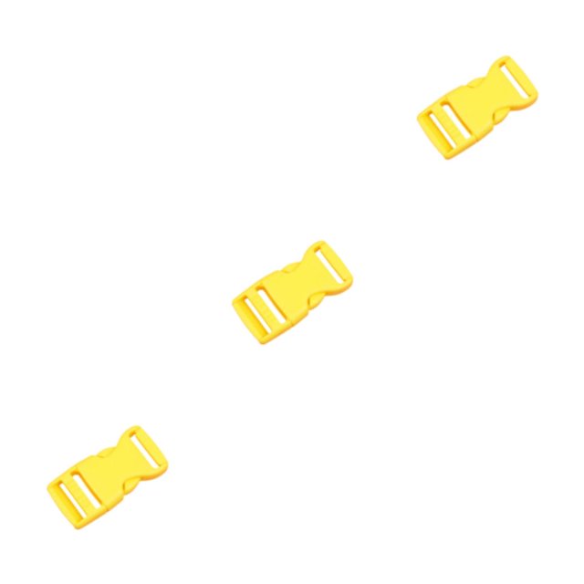 Transemion 10pcs Clasp Belt Buckles Designed To Life Easier Wherever Are Multi-Color light yellow 3Set