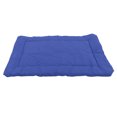 thumbnail image 2 of Portable Dog Bed, Outdoor Dog Mat Foldable Multipurpose Comfortable Soft  For Outdoor For Camping Blue, 2 of 8