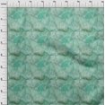 thumbnail image 4 of oneOone Rayon Sea Green Fabric Texture Leaf Sewing Craft Projects Fabric Prints By Yard 56 Inch Wide, 4 of 4