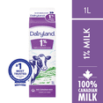 thumbnail image 1 of Dairyland 1% Milk, 1 of 7