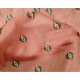 thumbnail image 4 of oneOone Silk Tabby Fabric Abstract Ikat Printed Fabric 1 Yard 42 Inch Wide, 4 of 4