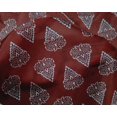 thumbnail image 4 of oneOone Silk Tabby Fabric Leaves & Floral Block Fabric Prints By Yard 42 Inch Wide, 4 of 4