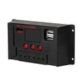 thumbnail image 4 of Yeacher 50A Solar Charge Controller, Solar Panel Controller 12V/24V Adjustable LCD Display Solar Panel Battery Regulator with Dual USB Port, Charge 3 Kinds of Batteries, 4 of 6