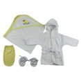 thumbnail image 1 of Peignoir pour Bébé, Serviette à Capuchon et Gant de Toilette - Ensemble de 3 Pcs, 1 of 3