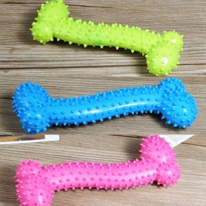 TIMIFIS Dog Toys Dog Toy Rubber Molar Tooth of The Pets Toys Dog Bite Resistant Molars Training Dog Toys for Small Dogs ummer