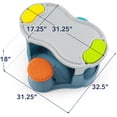 thumbnail image 3 of Table sensorielle créative pour enfants Simplay3, 3 of 5