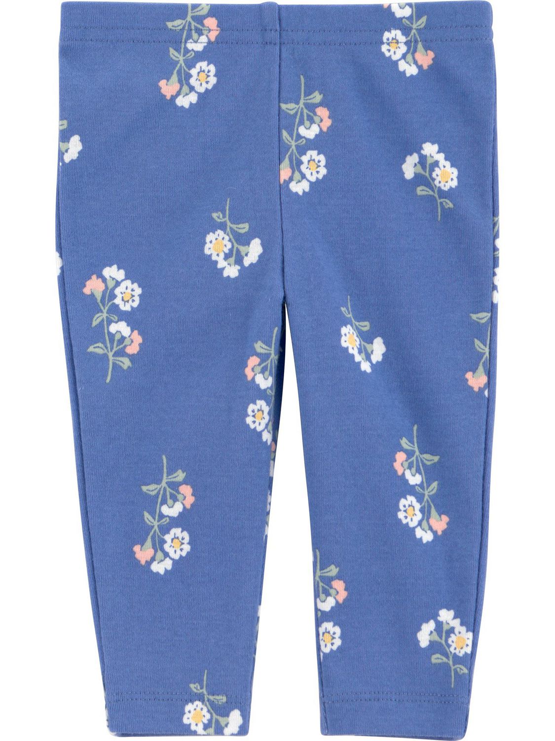 Carter's Child of Mine Fil Paquet de 2 pantalons - Motif floral bleu