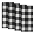 thumbnail image 1 of Fabstyles Country Check Cotton Set of 4 Kitchen Towel, 1 of 4
