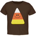 thumbnail image 1 of Halloween Candy Corn Costume Brown Toddler T-Shirt, 1 of 1