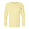 thumbnail image 1 of Paragon Mens Long Islander Performance Long Sleeve T-Shirt, 2XL, Pale Yellow, 1 of 1