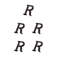 thumbnail image 3 of Youkk Iron Decoration Doorplate Durable And Rustproof Wide Application Not Easy To Fade Metal Metal Letters House Numbers B17--R 5Set, 3 of 6