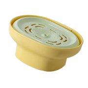 Luzkey Dish Soap Dispenser Presser Dishwashing Liquid Dispenser Effortless, Easy to Use, Accessory Portable Practical Kitchen Gadget Yellow