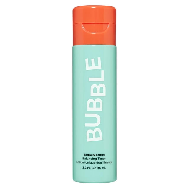 Bubble Skincare Break Even Balancing Toner, Normal, Oily & Combo Skin, 3.2 fl oz