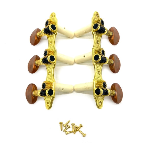 CUITING Guitar Tuning Pegs 3R+3L Tuner Machine Heads 1 18 Ratio Guitar Locking Tuners