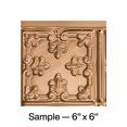 thumbnail image 1 of FASÄDE Traditional Style 10 Decorative Vinyl Backsplash Panel in Polished Copper (6X6 Inch Sample), 1 of 4