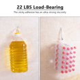 thumbnail image 1 of Amdohai 8 Pcs Crochets Adhésifs Robustes 22 Lb Crochets Muraux Cintres Autocollants avec, 1 of 7
