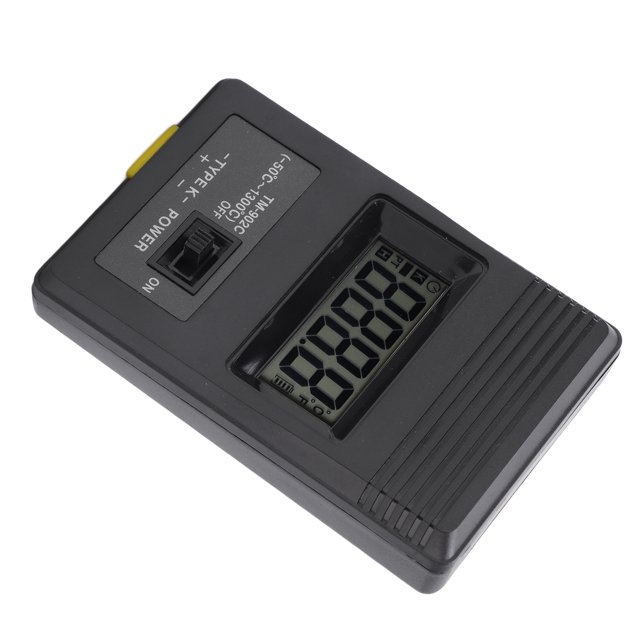 , LCD Display Comfortable Grip -50 degrees Celsius To 1300 degrees Celsius Temperature Meter High Accuracy for Industry